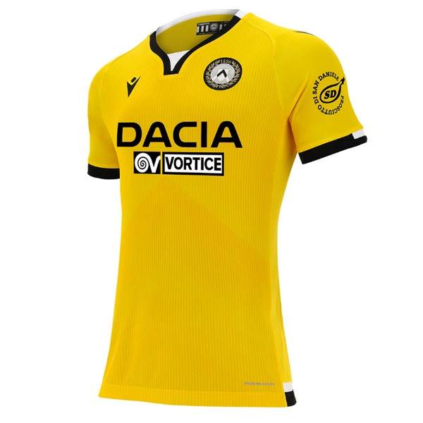 Tailandia Camiseta Udinese 3ª Kit 2020 2021 Amarillo